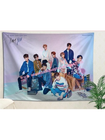 Selimut K Pop STRAY KIDS Custom Nama